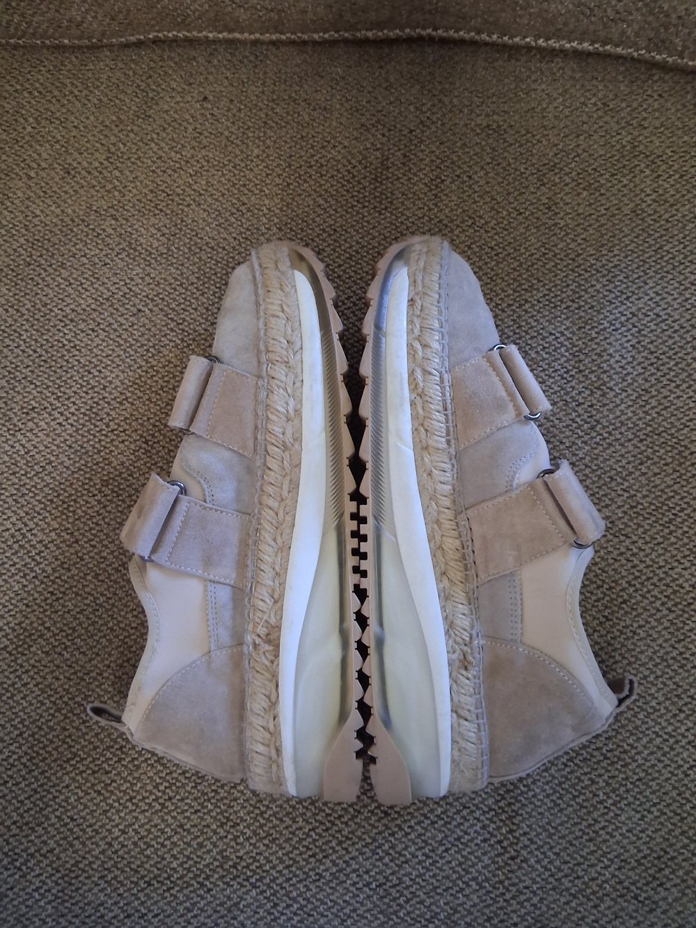 Free People Chapmin Double Take Platform Sneakers Size 39 (8.5)